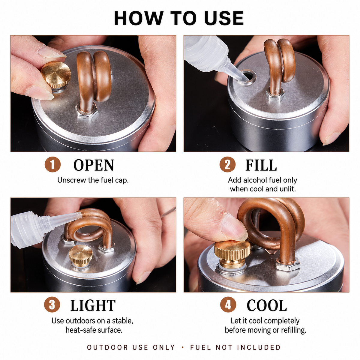 TrailPod™ Compact Alcohol Burner
