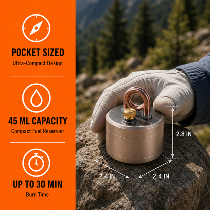 TrailPod™ Compact Alcohol Burner